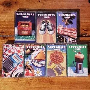 Vintage Time Life Super Hits Cassette Tapes Collection